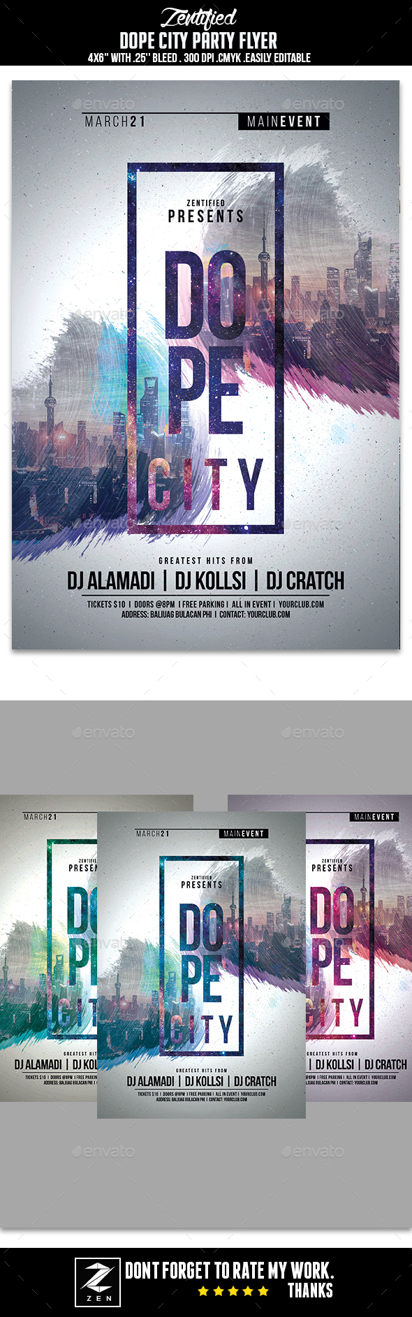Dope Flyer Templates From Graphicriver