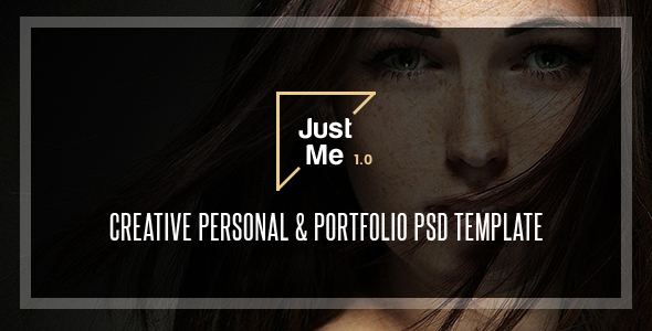 Just Me | Creative Personal & Portfolio PSD Template