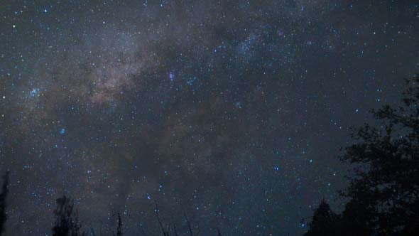 Milky Way Night Sky 