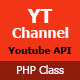YT Channel - YouTube Channel And Video Details API V3 PHP Class - CodeCanyon Item for Sale