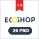 ECOSHOP - Multipurpose eCommerce PSD Template - ThemeForest Item for Sale