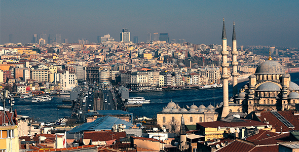 Istanbul Old City Time Lapse 4K