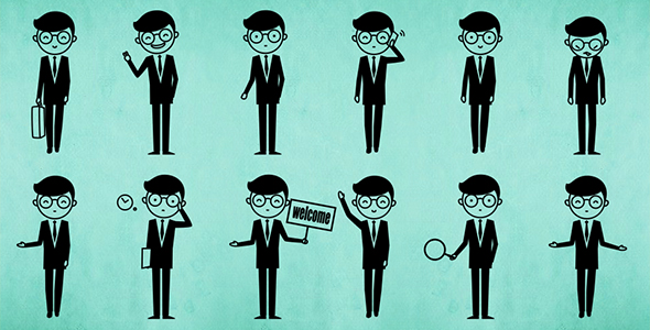 Male White Collar Animation Pack 2 alt