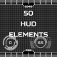 50 HUD Elements - VideoHive Item for Sale