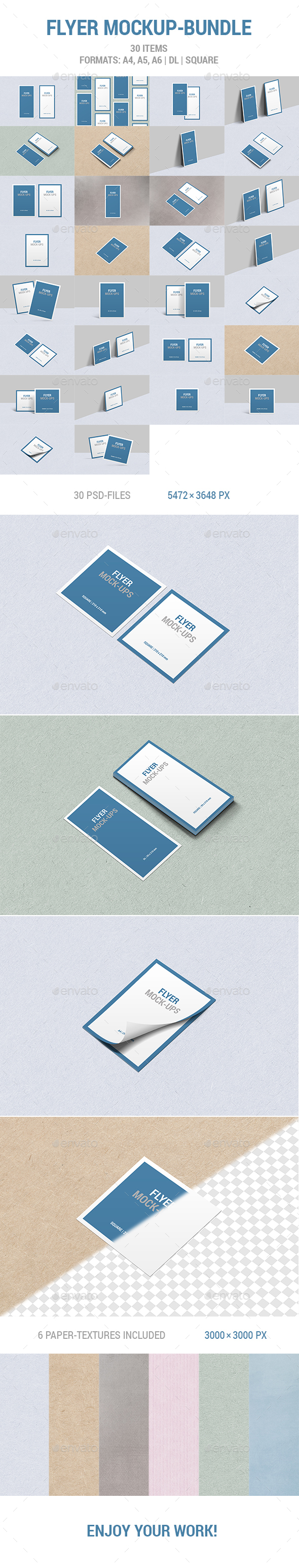 Mockup Flyer Din Graphics Designs Templates From Graphicriver