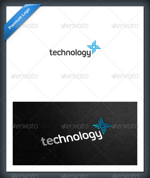 Abstract Tech and Health Logo Template