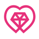 Diamond Heart Logo - GraphicRiver Item for Sale