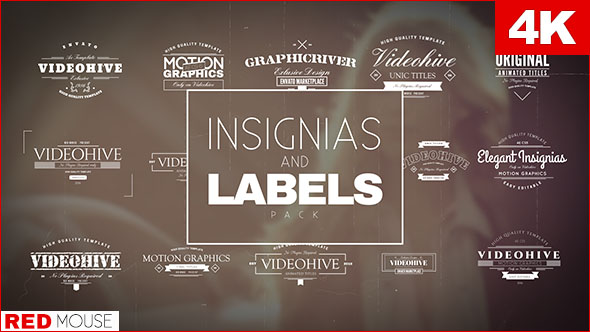 Insignias And Labels Pack
