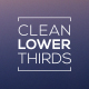Clean Lower Thirds - VideoHive Item for Sale