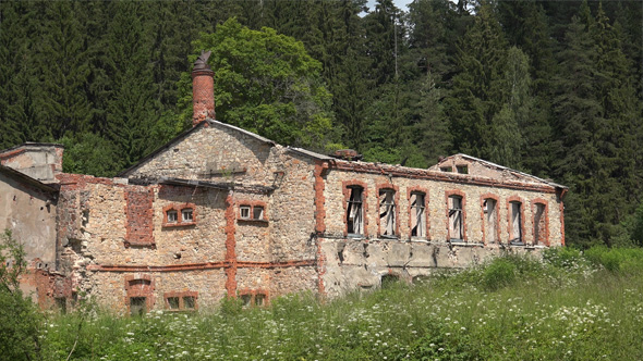 Ghost Town or Abandoned Building