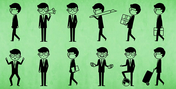Male White Collar Animation Pack 3 alt