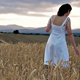 Woman in a Wheat Field - VideoHive Item for Sale