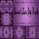 Stained Glass Deep Purple – Background (5 in 1)  - VideoHive Item for Sale