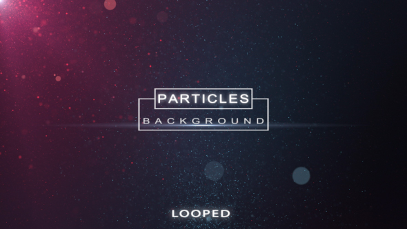 Cinematic Particles Background