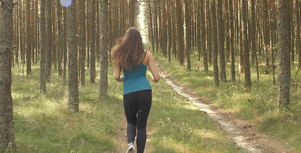 Girl Running