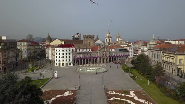 City Of Braga Aerial View 