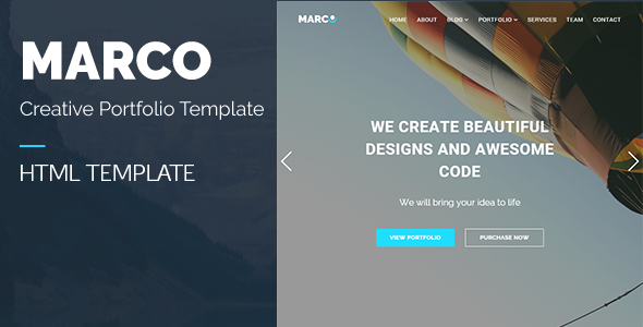 MARCO - Responsive Multipurpose HTML Template