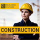 Clean Construction Promo // Construction Building Presentation - VideoHive Item for Sale