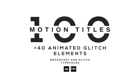 100 Motion Titles alt