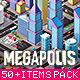 Ultimate Low Poly Megapolis (City + Suburbs) Pack 1 - 3DOcean Item for Sale