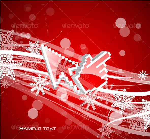 Technology and Christmas. Conceptual background