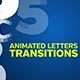 Animated Letters Transition - VideoHive Item for Sale