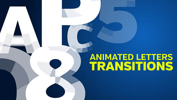 Animated Letters Transition