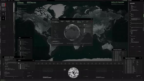 Global-search spying technology interface tracked down the target position alt