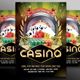 Casino Flyer Template #4 - GraphicRiver Item for Sale