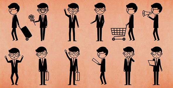 Male White Collar Animation Pack 4 alt