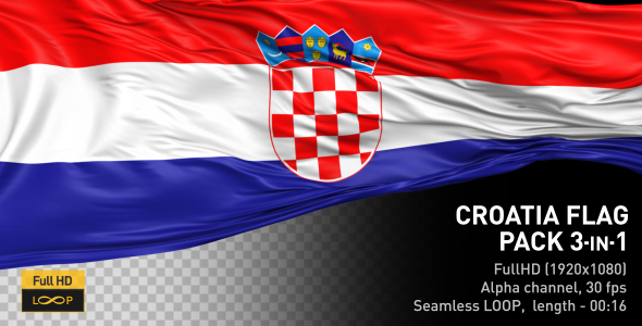 Croatia Flag Pack
