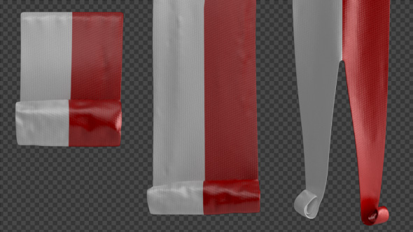 Vertical Flags Rolling 01