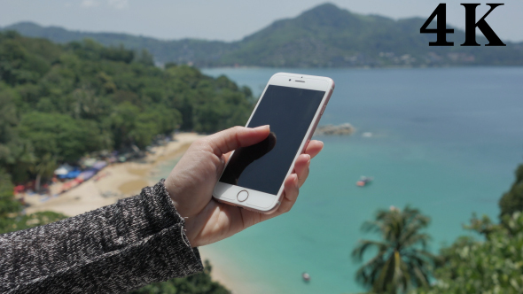 Smartphone At Sea View
