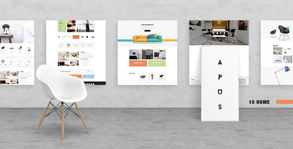 Apus - Multipurpose Funirure Shop,Interior Agency Psd Template