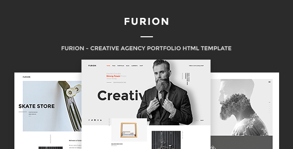 Furion - A Responsive HTML Template for Creative Agencies