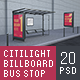 Citylights, Billboards, Bus Stops. Day Mockup. - GraphicRiver Item for Sale