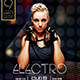 Electro House Flyer Template - GraphicRiver Item for Sale