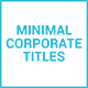 Minimal Corporate Titles - VideoHive Item for Sale