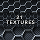 Metal Hexagon and Carbon Fibre Textures - GraphicRiver Item for Sale