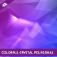  Colorful Crystal Polygon Background - VideoHive Item for Sale
