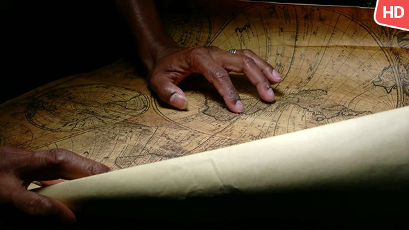 Vintage Old Map 0115