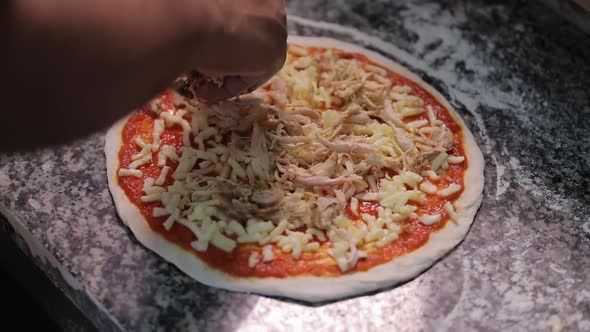 Pizza Dough Topping