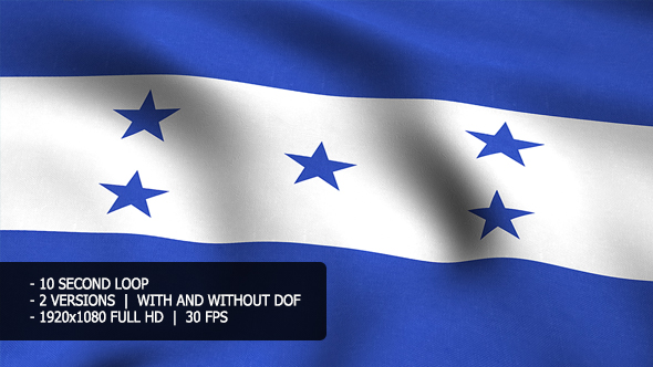 Honduras Flag Background