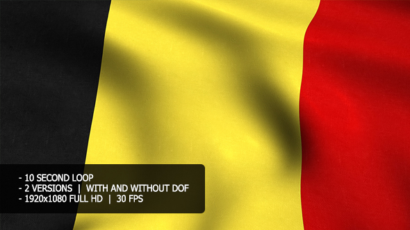 Belgium Flag Background