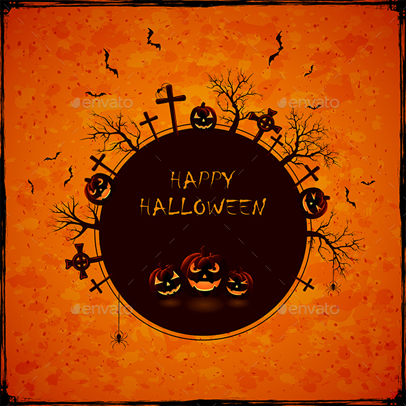 Halloween Grunge Background
