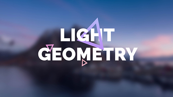 Light Geometry // Titles Pack