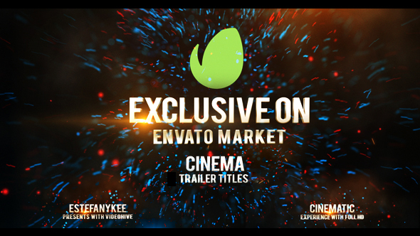 Cinema Particle Trailer Titles