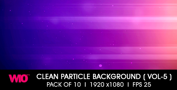 Clean Particle Background (Vol-5)