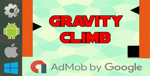 Gravity Climb - HTML5 Game + Admob (Construct 2 - CAPX)