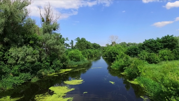 Aerial Photography Little Wild River, Aero